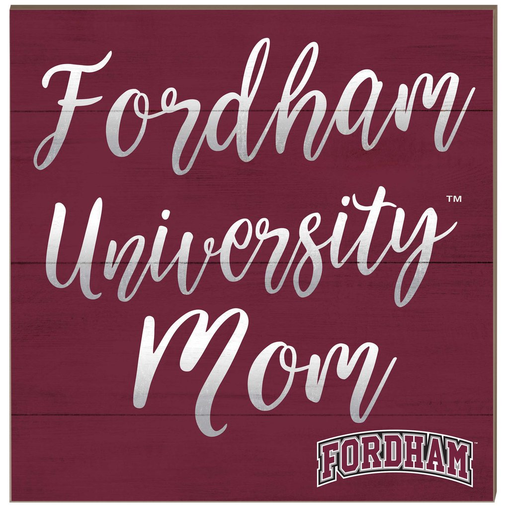 Fordham Rams 10'' x 10'' Mom Plaque