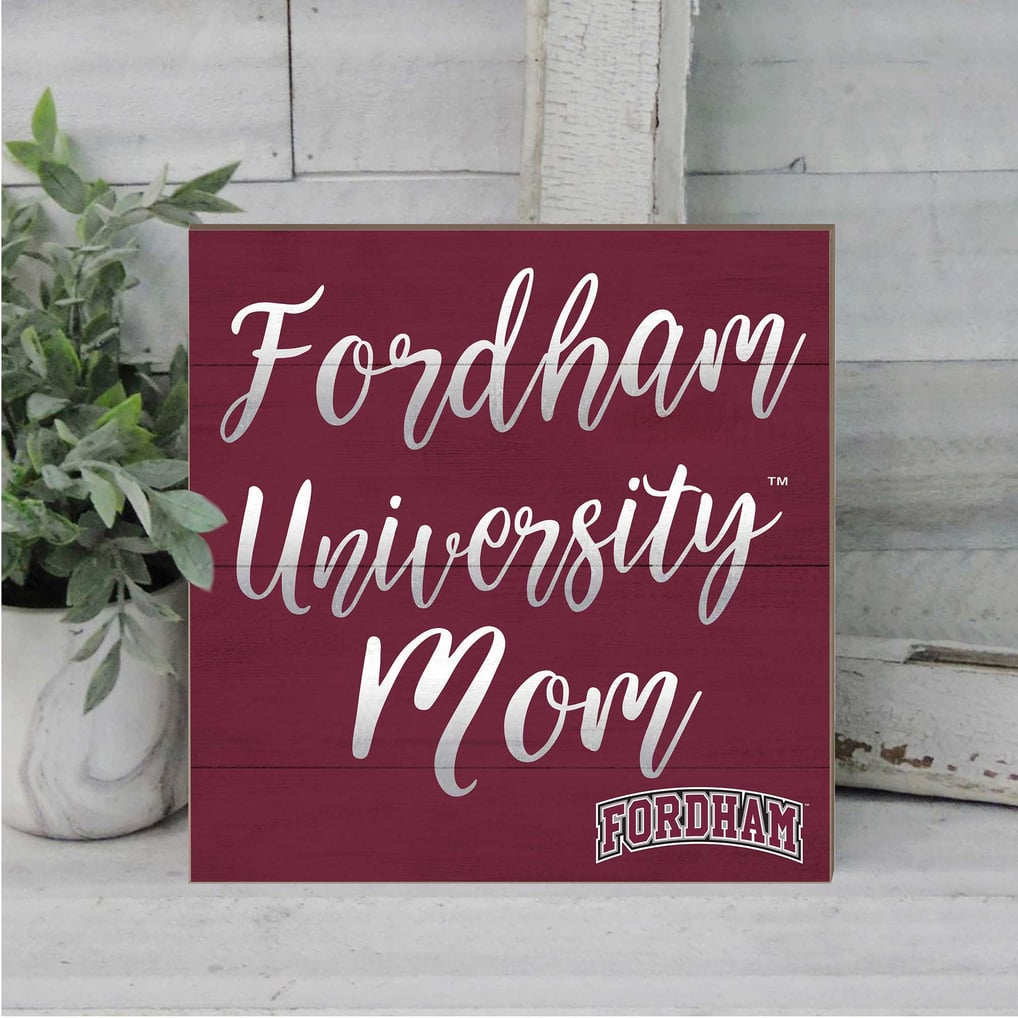 Fordham Rams 10'' x 10'' Mom Plaque