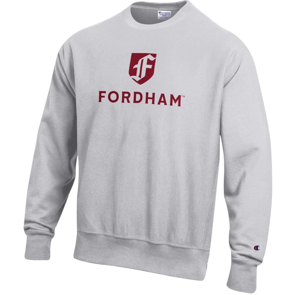 Fordham Rams Champion  Reverse Weave Crew - Gray