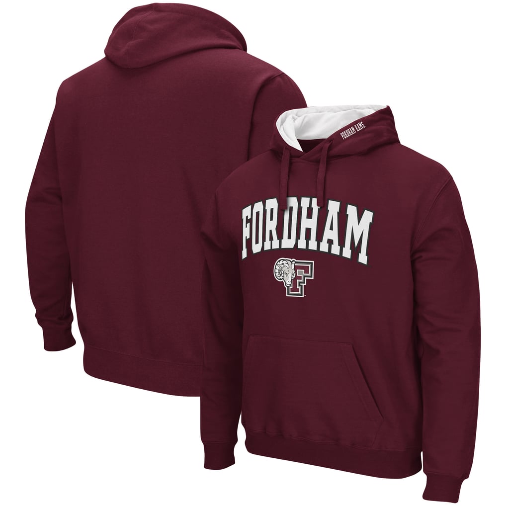 Fordham Rams Colosseum Arch & Logo 3.0 Pullover Hoodie - Maroon
