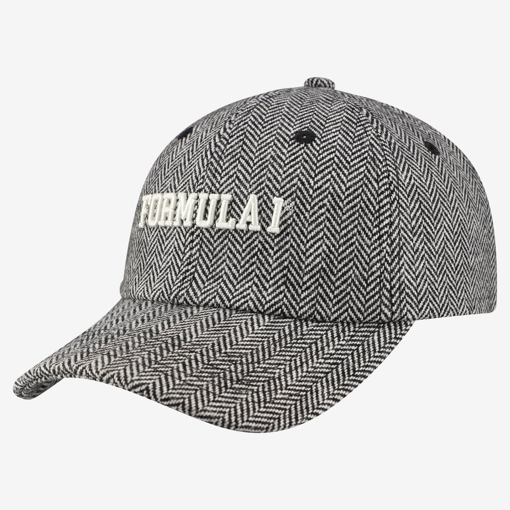 British Grand Prix Crest Twill Dad Adjustable Hat - Black