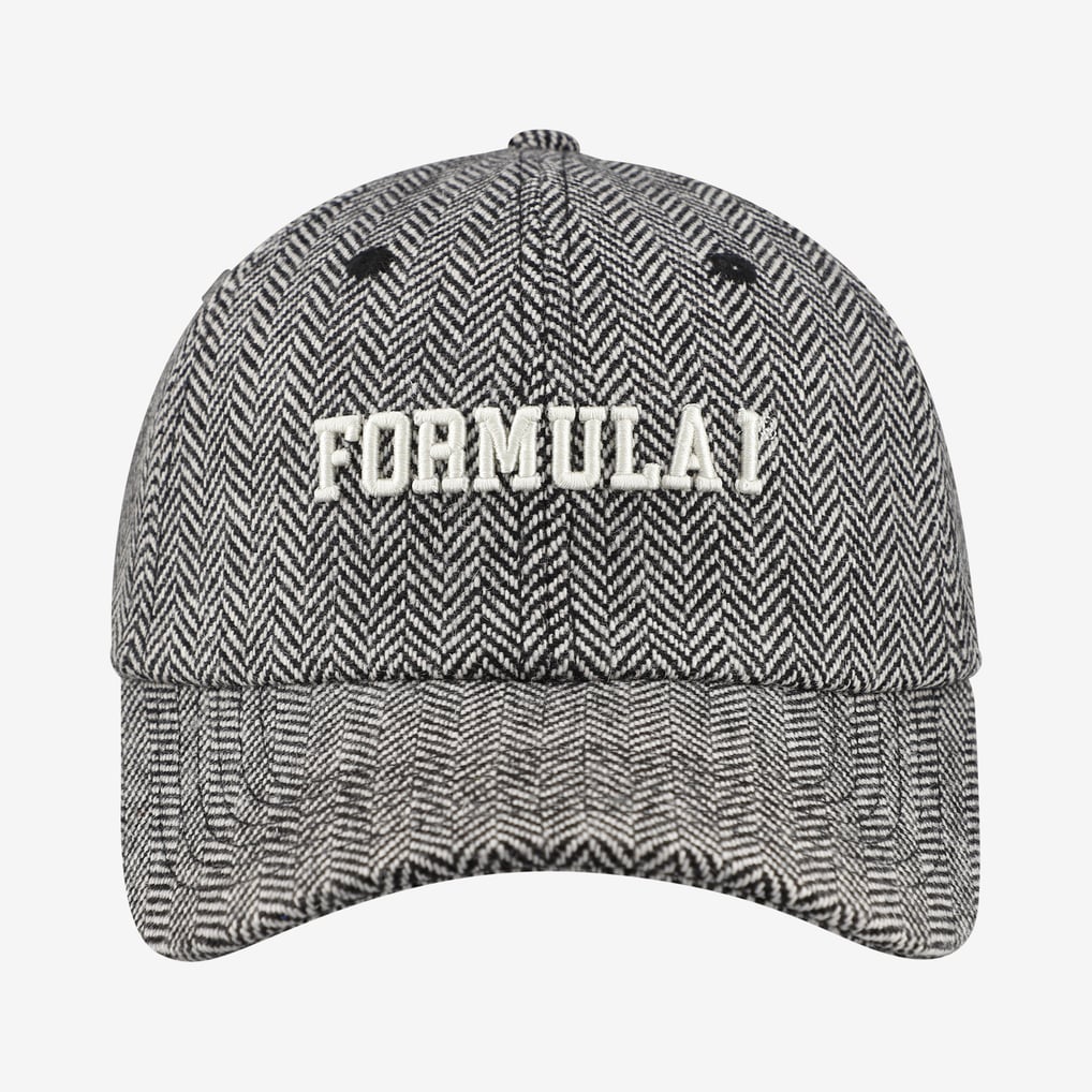 British Grand Prix Crest Twill Dad Adjustable Hat - Black