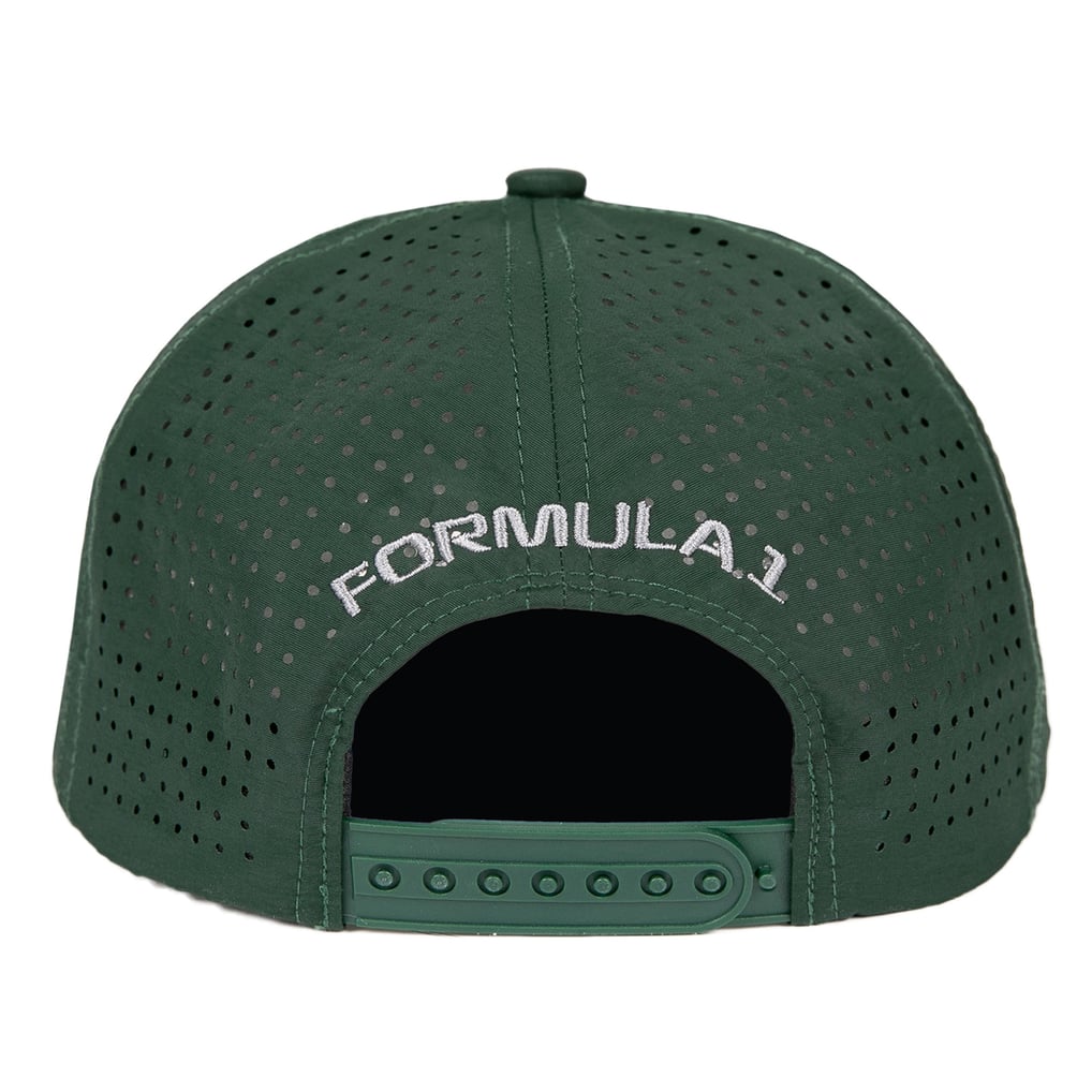 Formula 1 Unisex Performance Snapback Hat - Forest Green