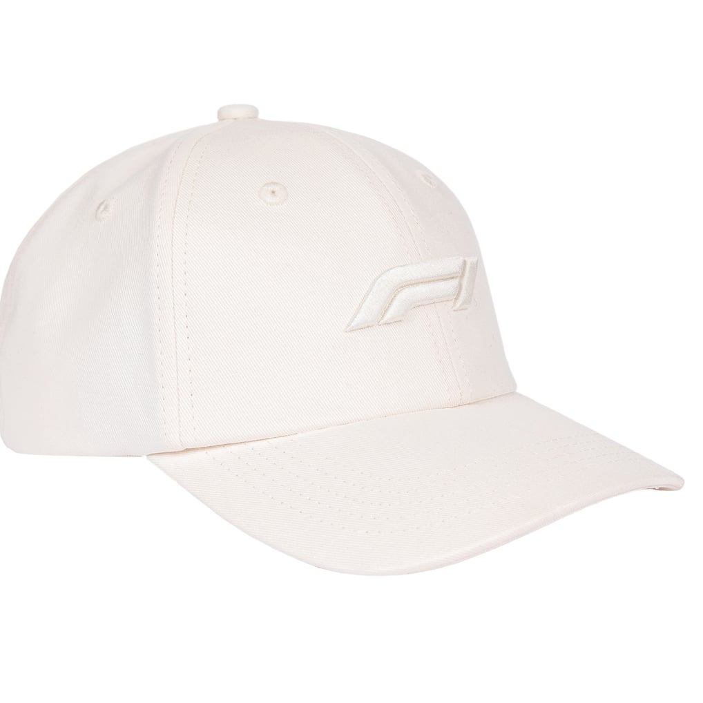 Formula 1 Unisex Adjustable Dad Hat - White
