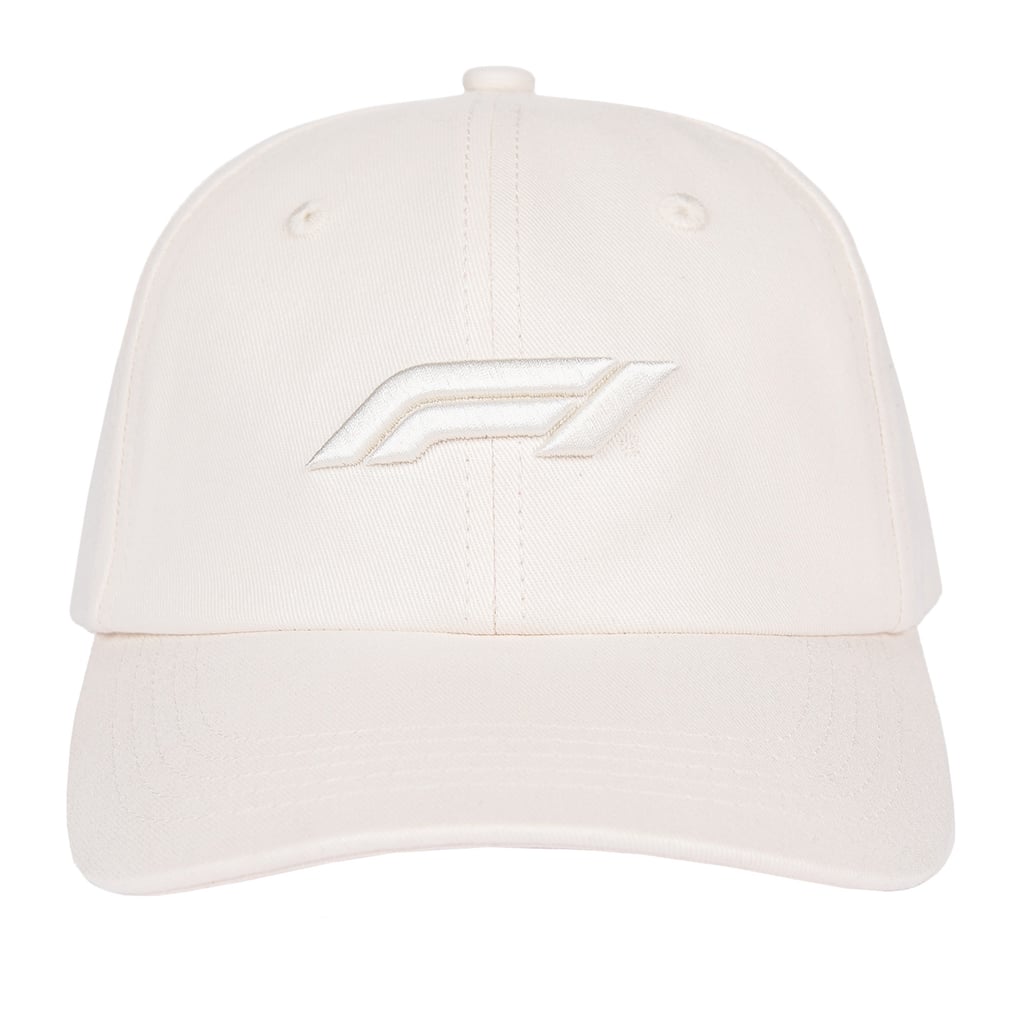 Formula 1 Unisex Adjustable Dad Hat - White