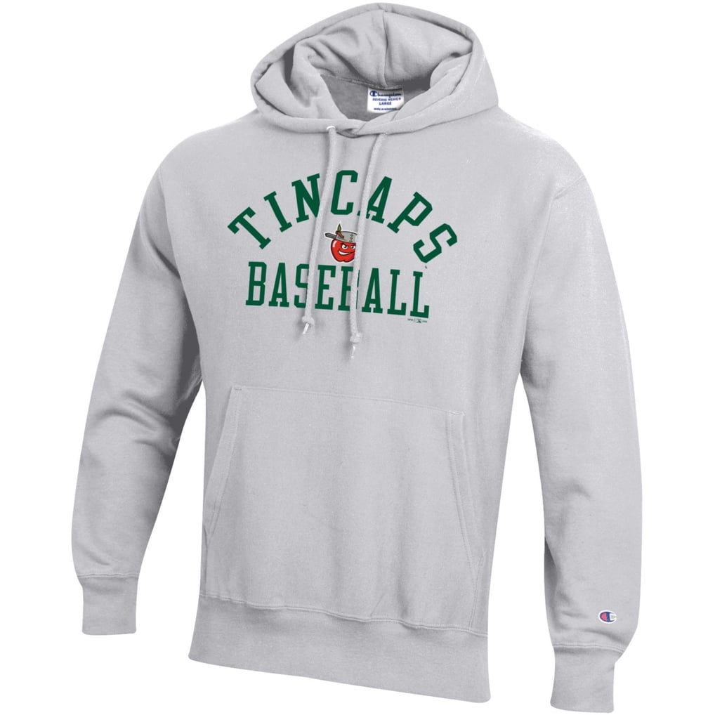 Fort Wayne TinCaps Champion Baseball Reverse Weave Pullover Hoodie - Gray