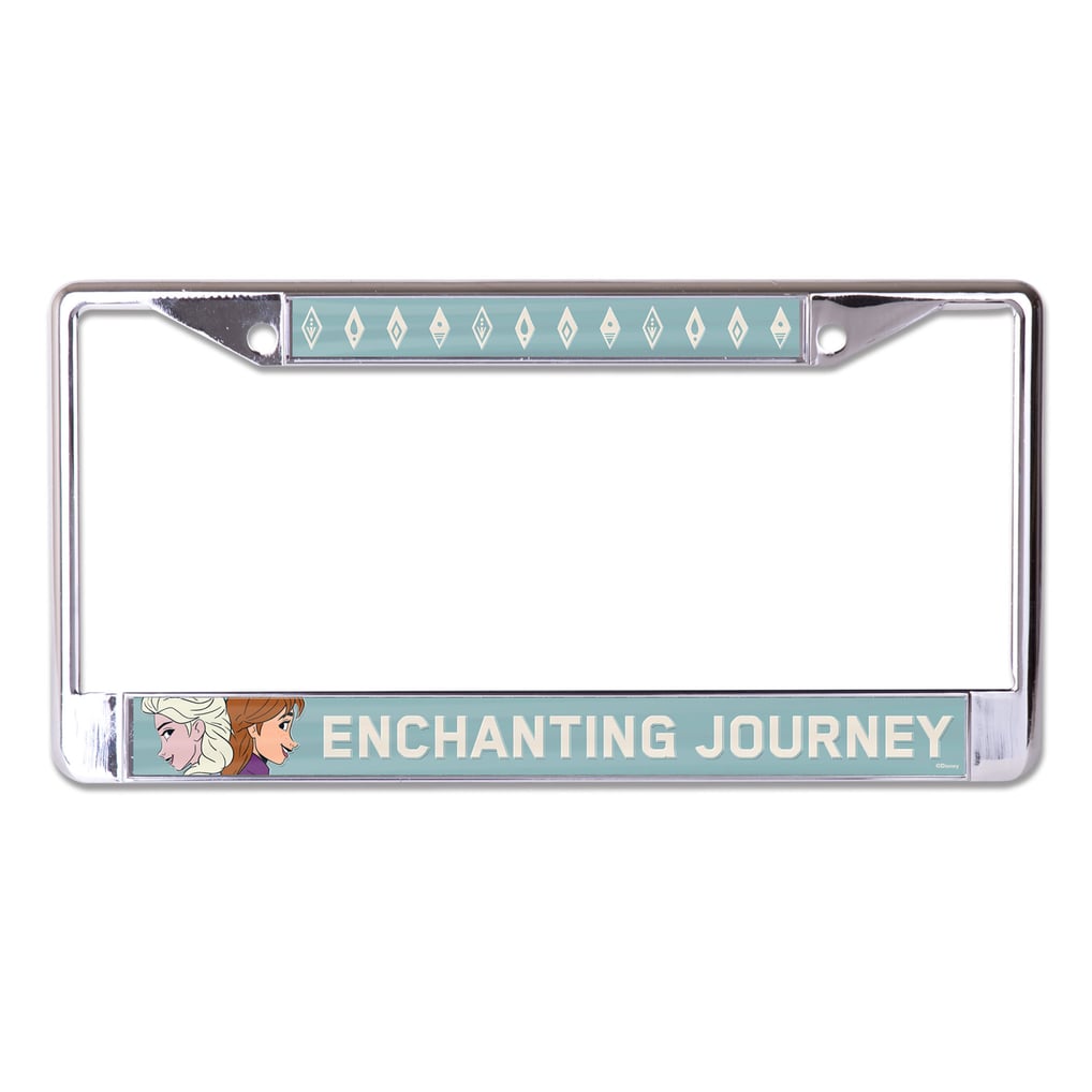 Frozen WinCraft Metal License Plate Frame