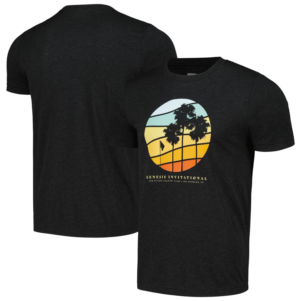 Genesis Invitational Ahead Instant Classic Tri-Blend T-Shirt - Black