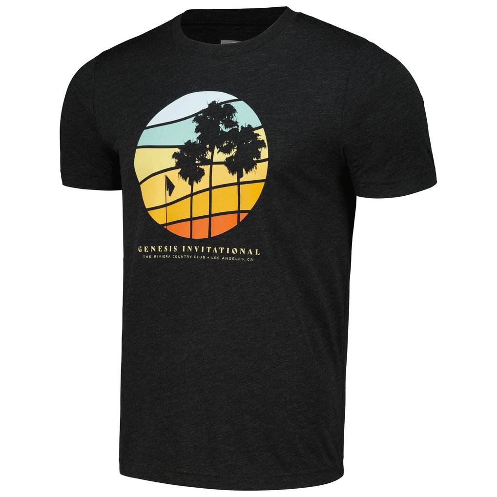 Genesis Invitational Ahead Instant Classic Tri-Blend T-Shirt - Black