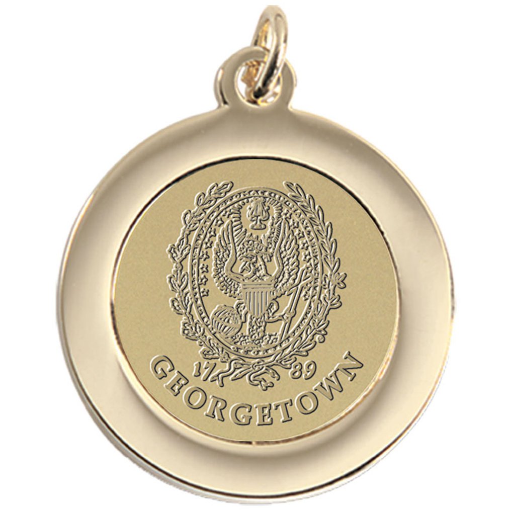 Georgetown Hoyas Pendant - Gold