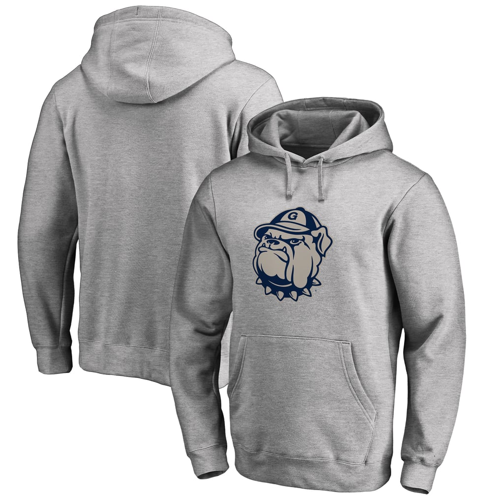 Georgetown Hoyas Primary Team Logo Pullover Hoodie - Ash