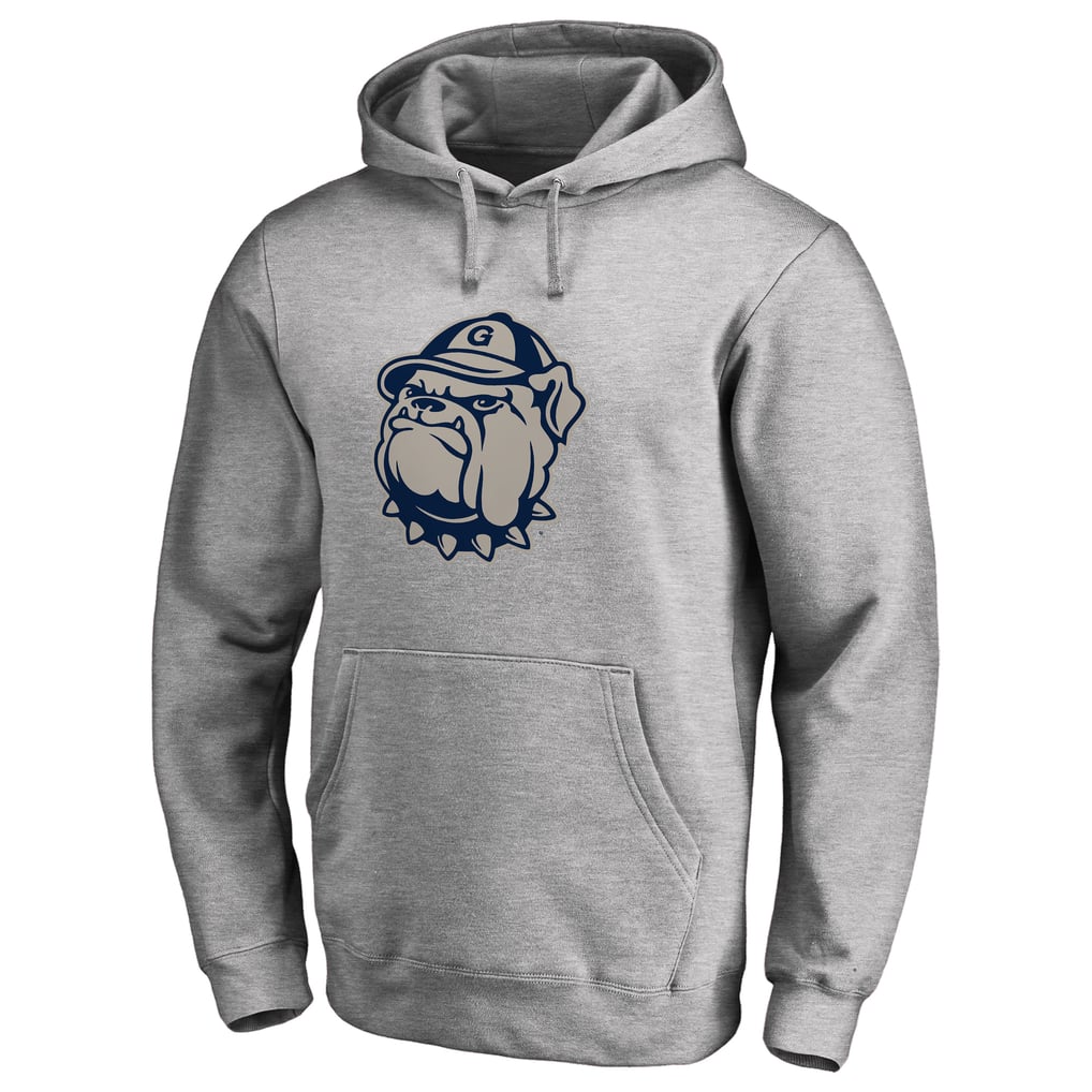 Georgetown Hoyas Primary Team Logo Pullover Hoodie - Ash