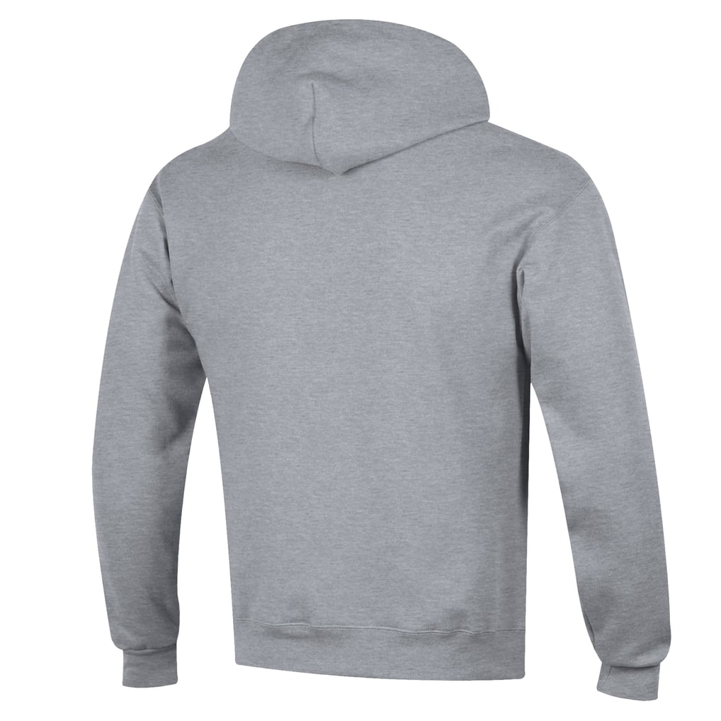 Georgetown Hoyas Champion Lacrosse Icon Powerblend Pullover Hoodie - Gray