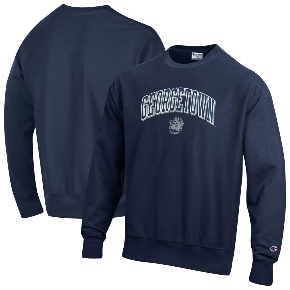 Georgetown Hoyas Champion Reverse Weave Sweatshirt - Navy
