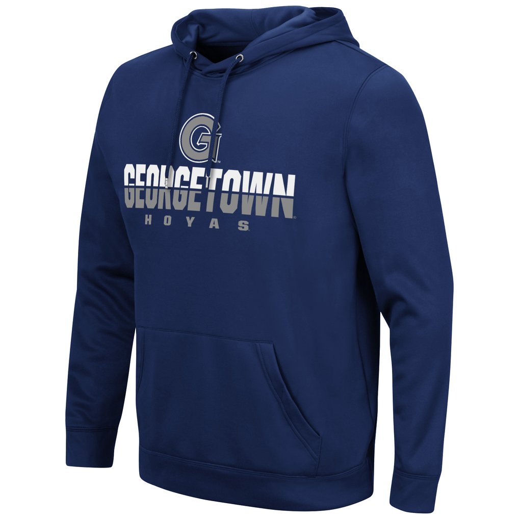 Georgetown Hoyas Colosseum Lantern Pullover Hoodie - Navy