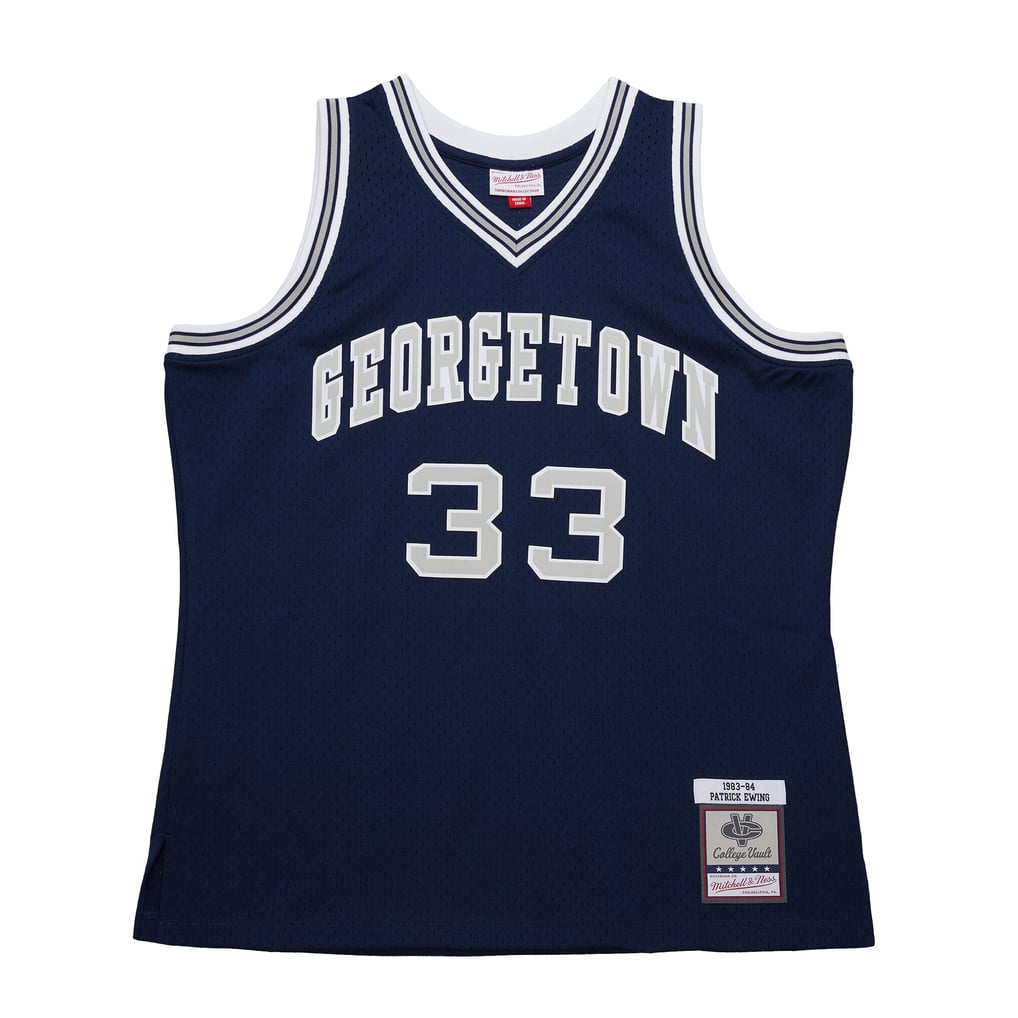 Patrick Ewing Georgetown Hoyas 1983/84 Jersey - Navy