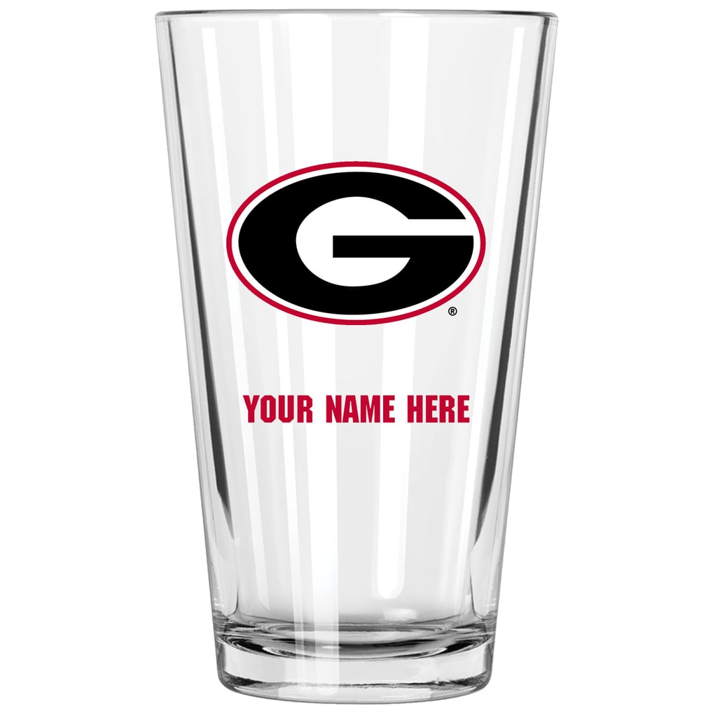 Georgia Bulldogs 16oz. Personalized Pint Glass
