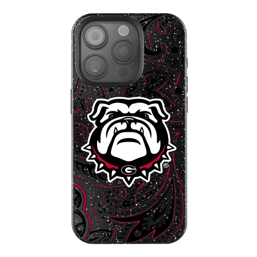 Georgia Bulldogs Keyscaper Paisley Bling iPhone Case