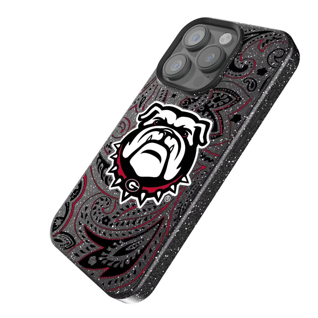 Georgia Bulldogs Keyscaper Paisley Bling iPhone Case