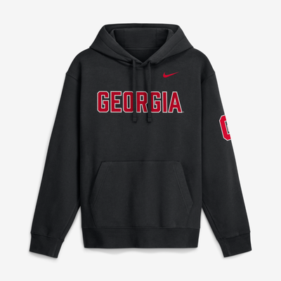  Georgia Bulldogs Nike 2026 Sideline Club Fleece Hoodie - Black