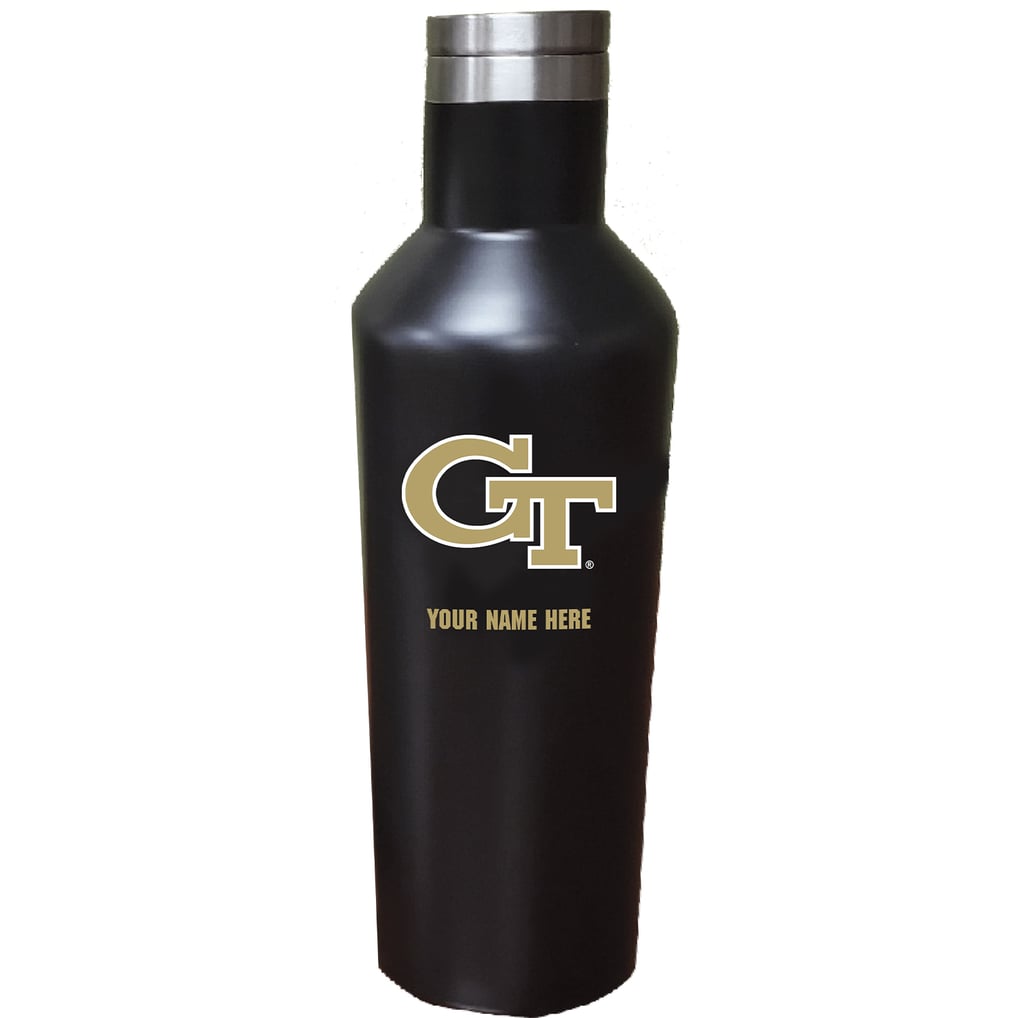 GA Tech Yellow Jackets 17oz. Personalized Stainless Steel Infinity Bottle
