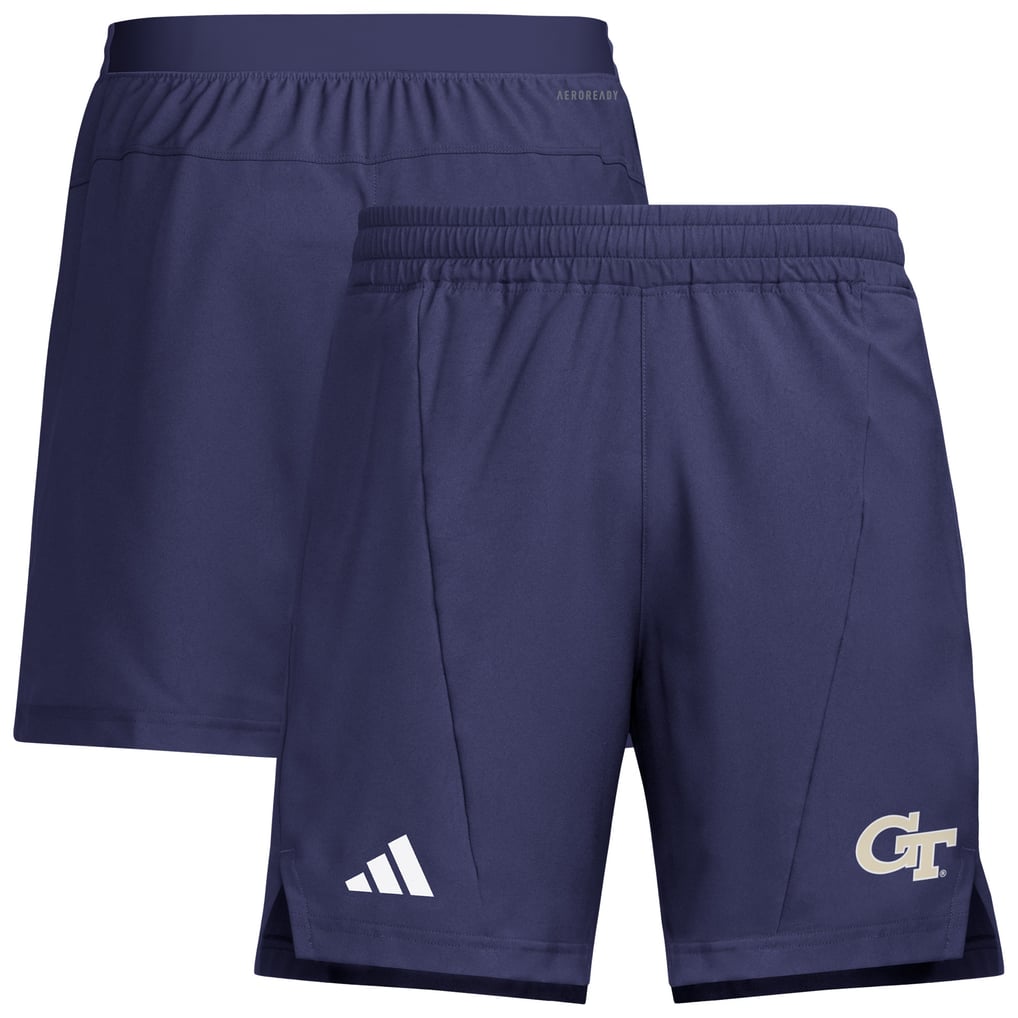 Georgia Tech Yellow Jackets adidas Program Woven Training Shorts - Navy