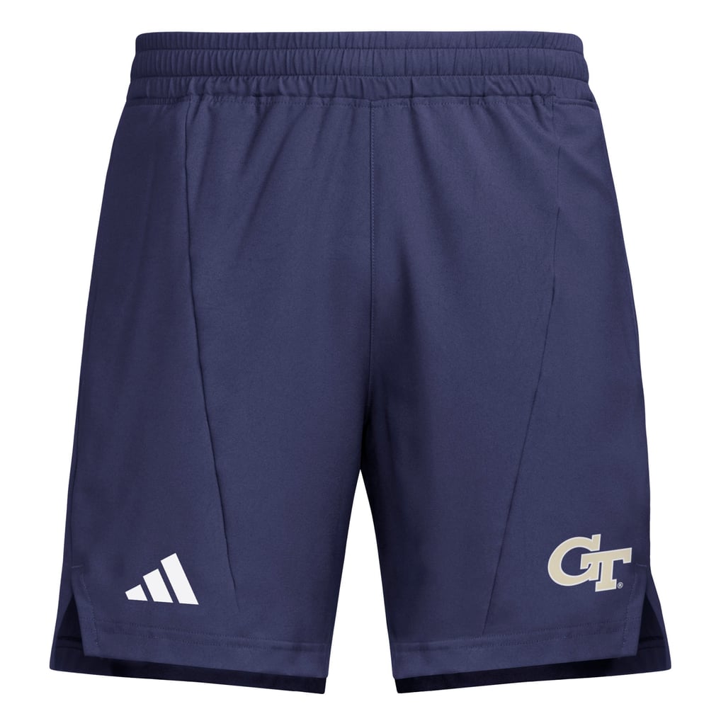 Georgia Tech Yellow Jackets adidas Program Woven Training Shorts - Navy