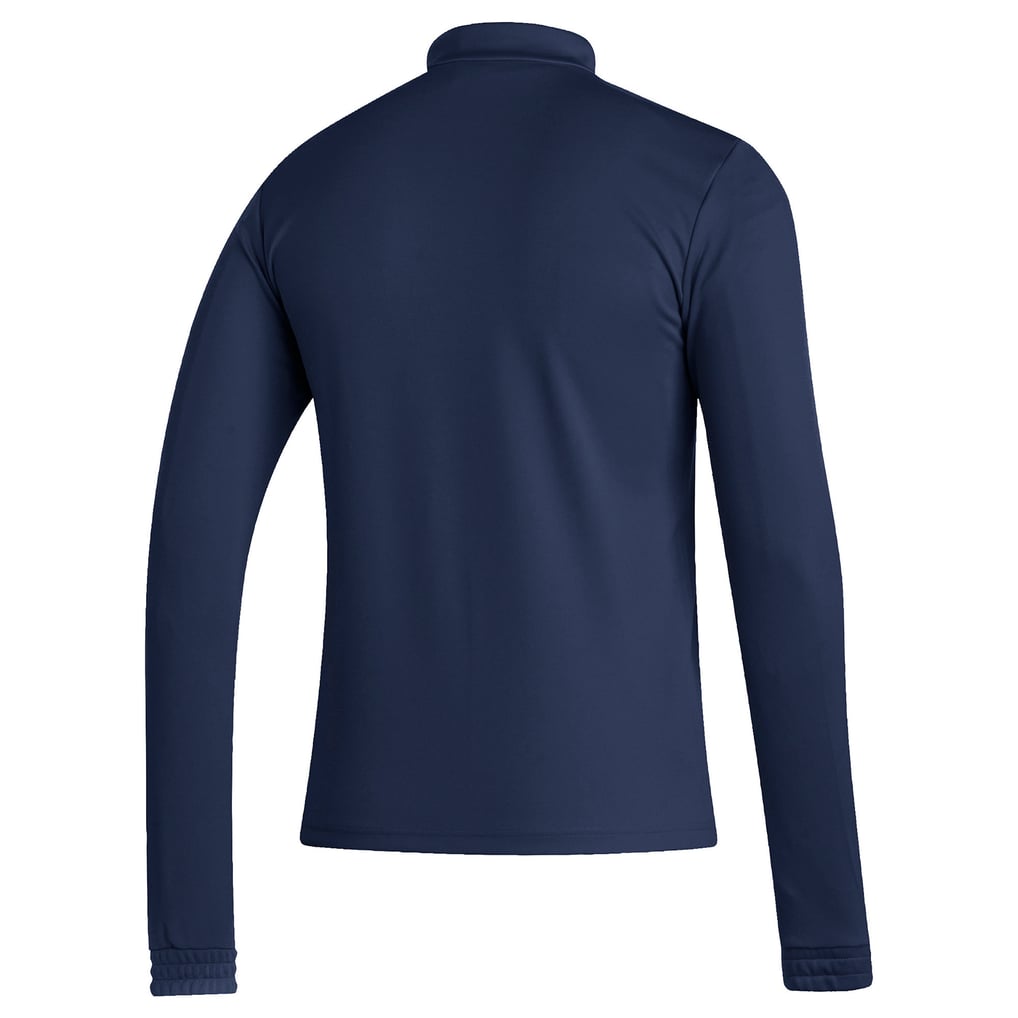 Georgia Tech Yellow Jackets adidas Sideline Entrada22 Quarter-Zip Pullover Top - Navy
