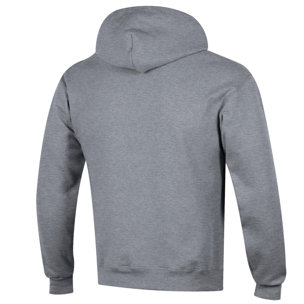  Georgia Tech Yellow Jackets Champion Stack Logo Softball Powerblend Pullover Hoodie - Gray