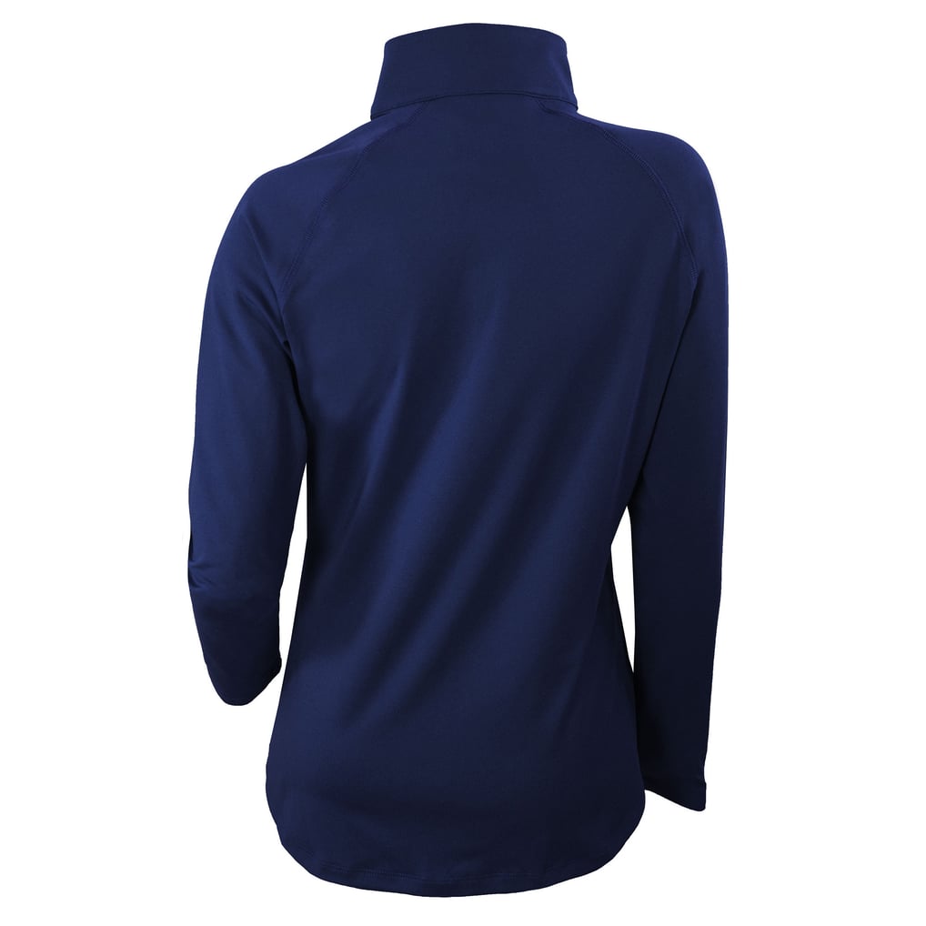 Georgia Tech Yellow Jackets Columbia Women's Outward Nine Quarter-Zip Pullover Top - Navy