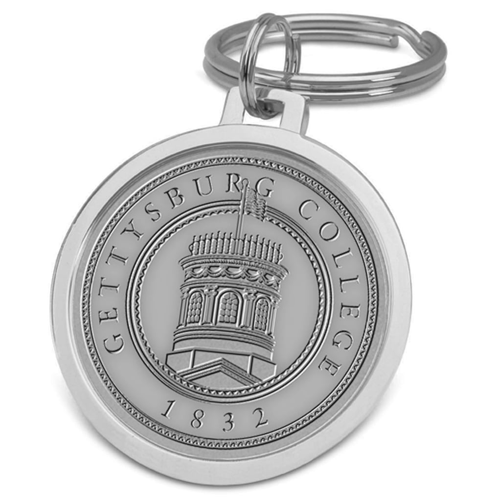 Gettysburg Bullets Team Logo Split-Wire Key Ring - Silver