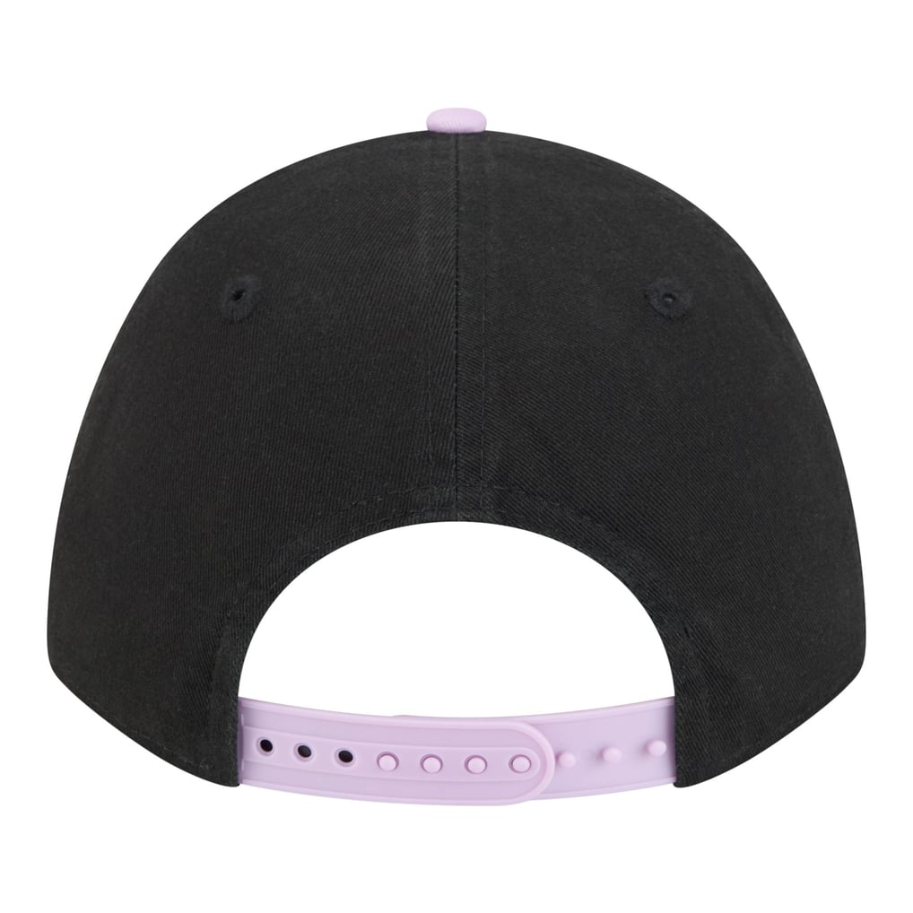  Golden State Valkyries New Era Unisex  Team Loyal Script Two-Tone M-Crown 9FORTY Adjustable Hat - Eclipse Black/Violet