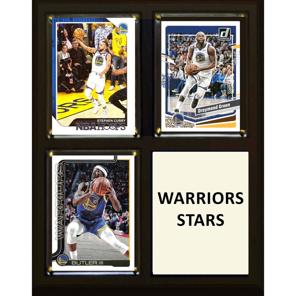  Golden State Warriors 8" x 10" Plaque