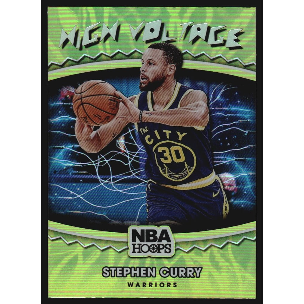 2021-22 Hoops High Voltage #5 Stephen Curry