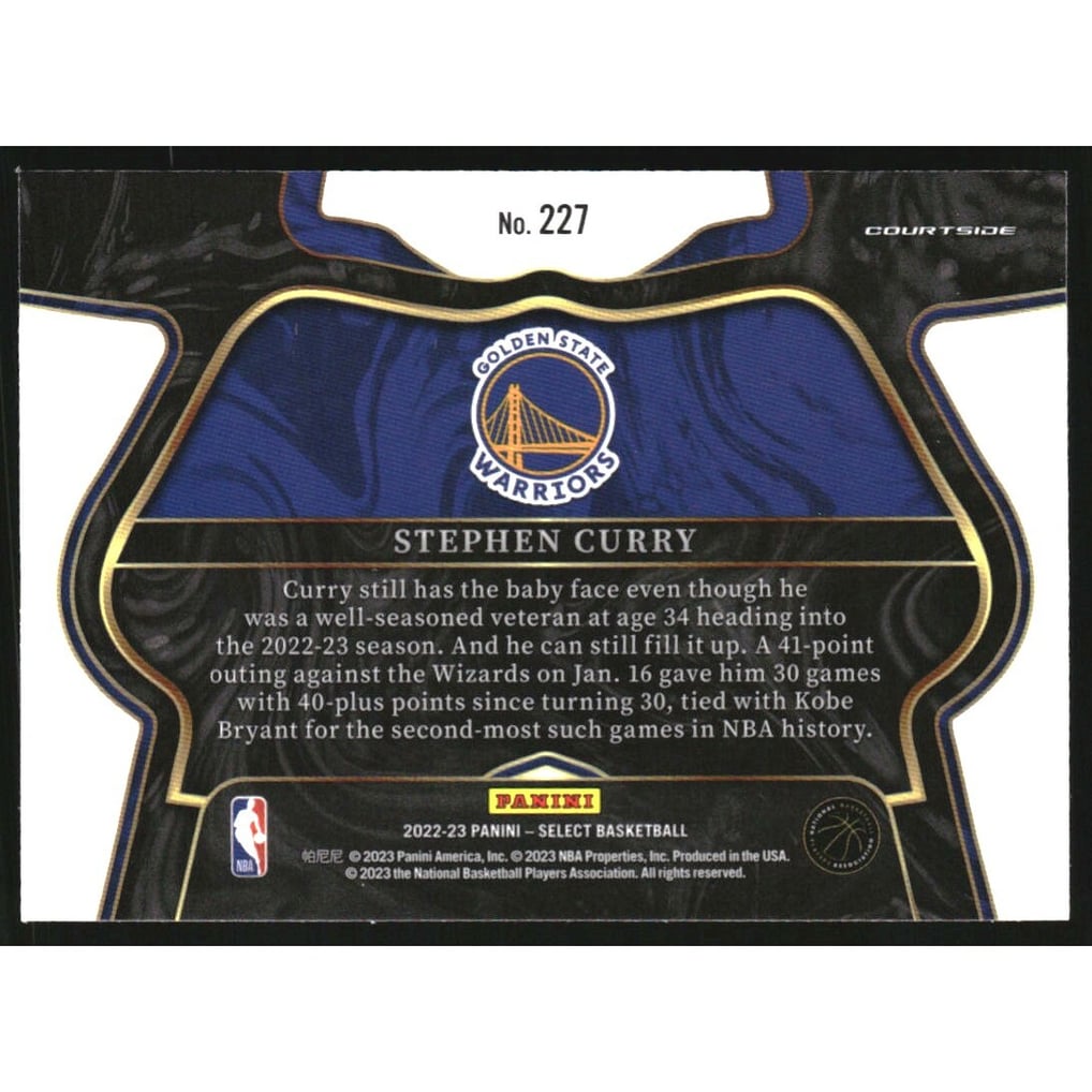 2022-23 Select #227 Stephen Curry