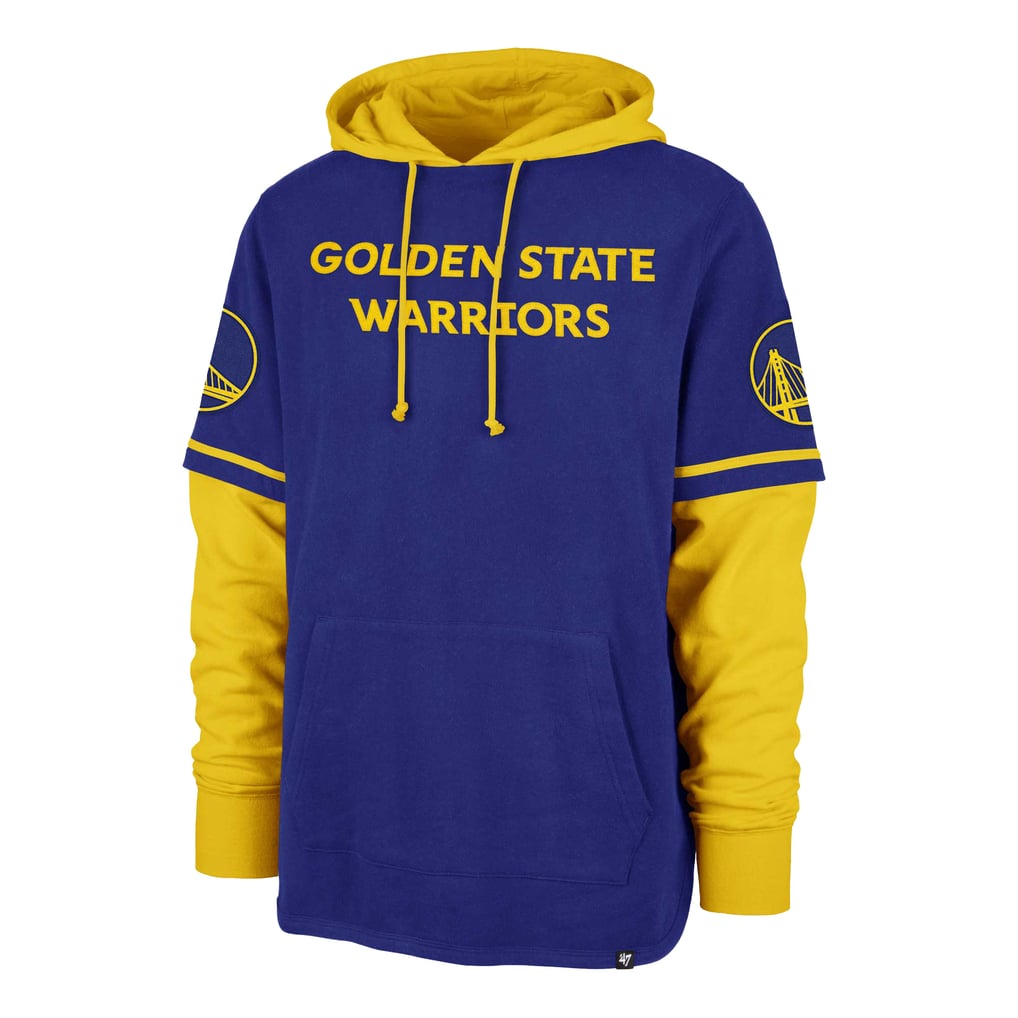 Golden State Warriors '47 Trifecta Shortstop Pullover Hoodie - Royal