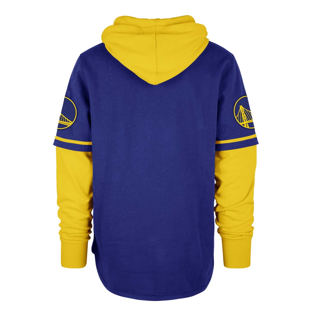 Golden State Warriors '47 Trifecta Shortstop Pullover Hoodie - Royal