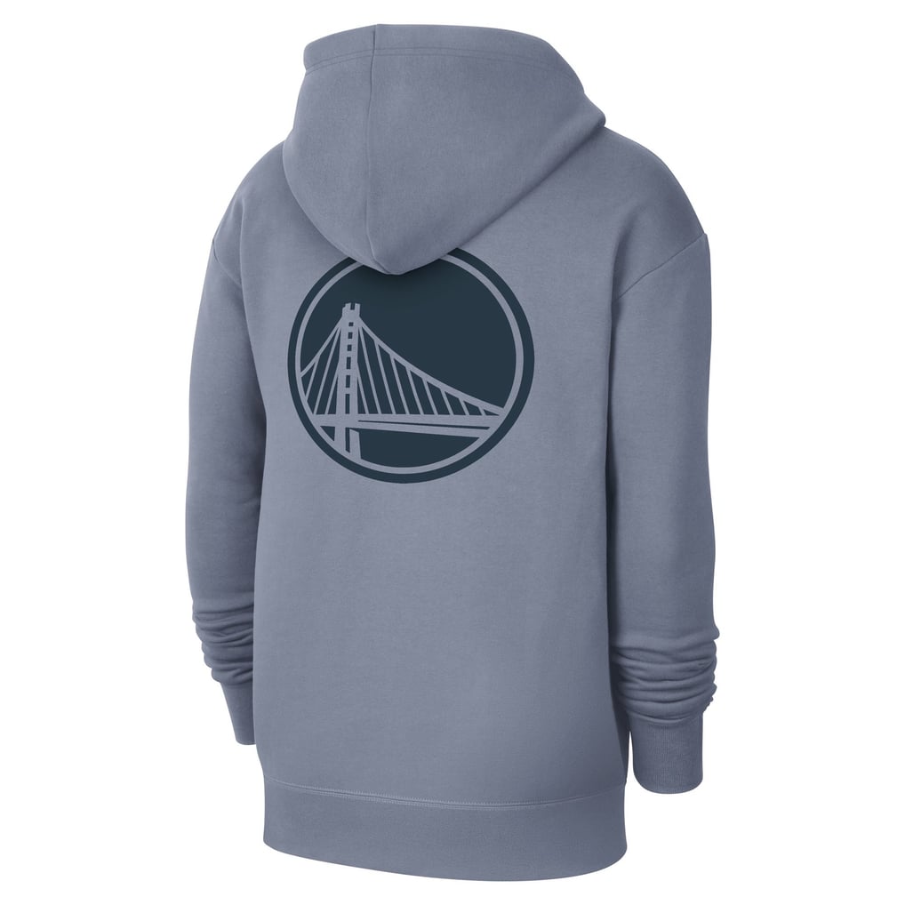 Golden State Warriors Jordan Brand Courtside Statement Edition Pullover Hoodie - Gray