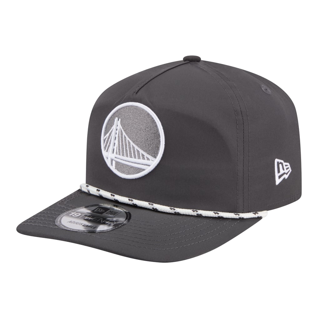 Golden State Warriors New Era Tonal Rope 19TWENTY Adjustable Hat - Graphite