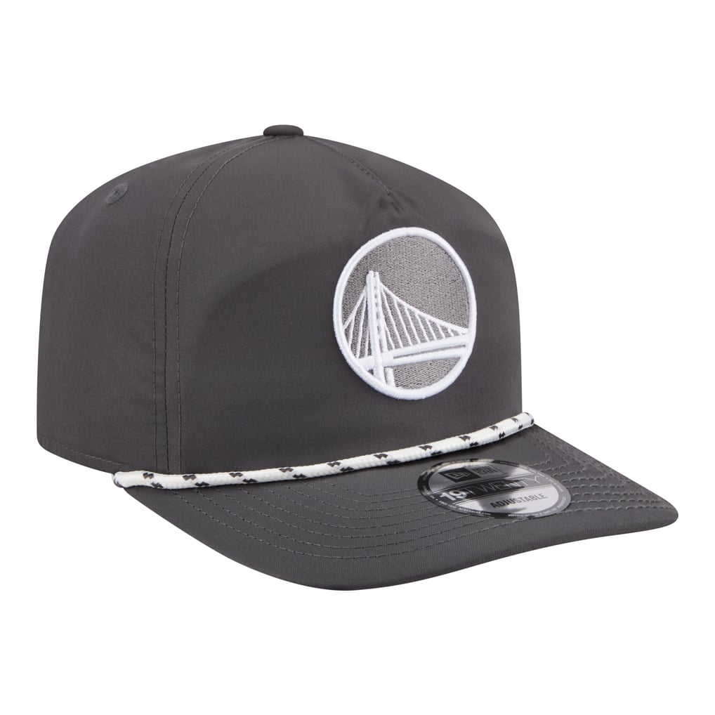 Golden State Warriors New Era Tonal Rope 19TWENTY Adjustable Hat - Graphite