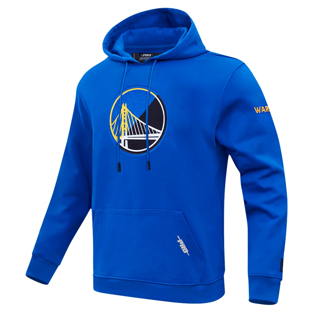 Golden State Warriors Pro Standard Split Logo Pullover Hoodie - Royal