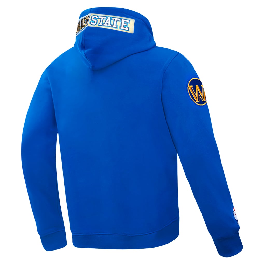 Golden State Warriors Pro Standard Split Logo Pullover Hoodie - Royal