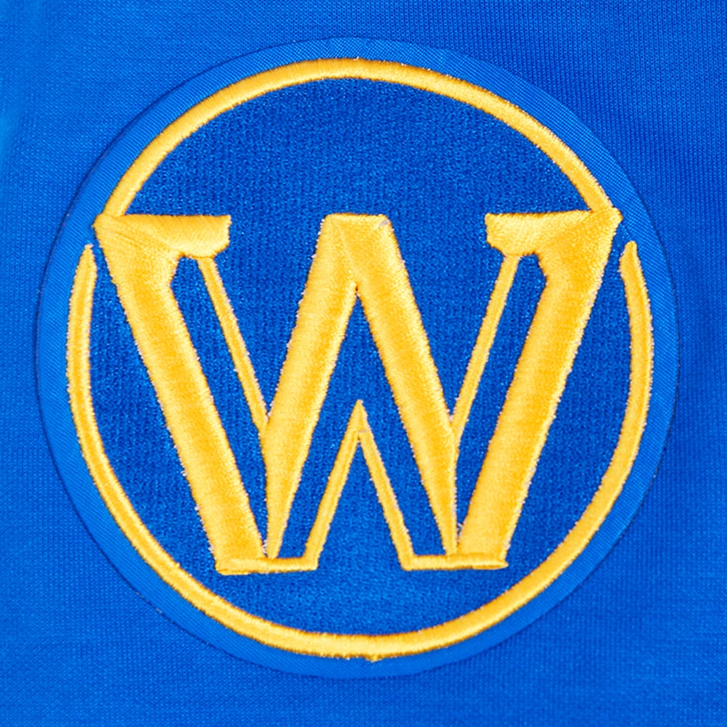 Golden State Warriors Pro Standard Split Logo Pullover Hoodie - Royal