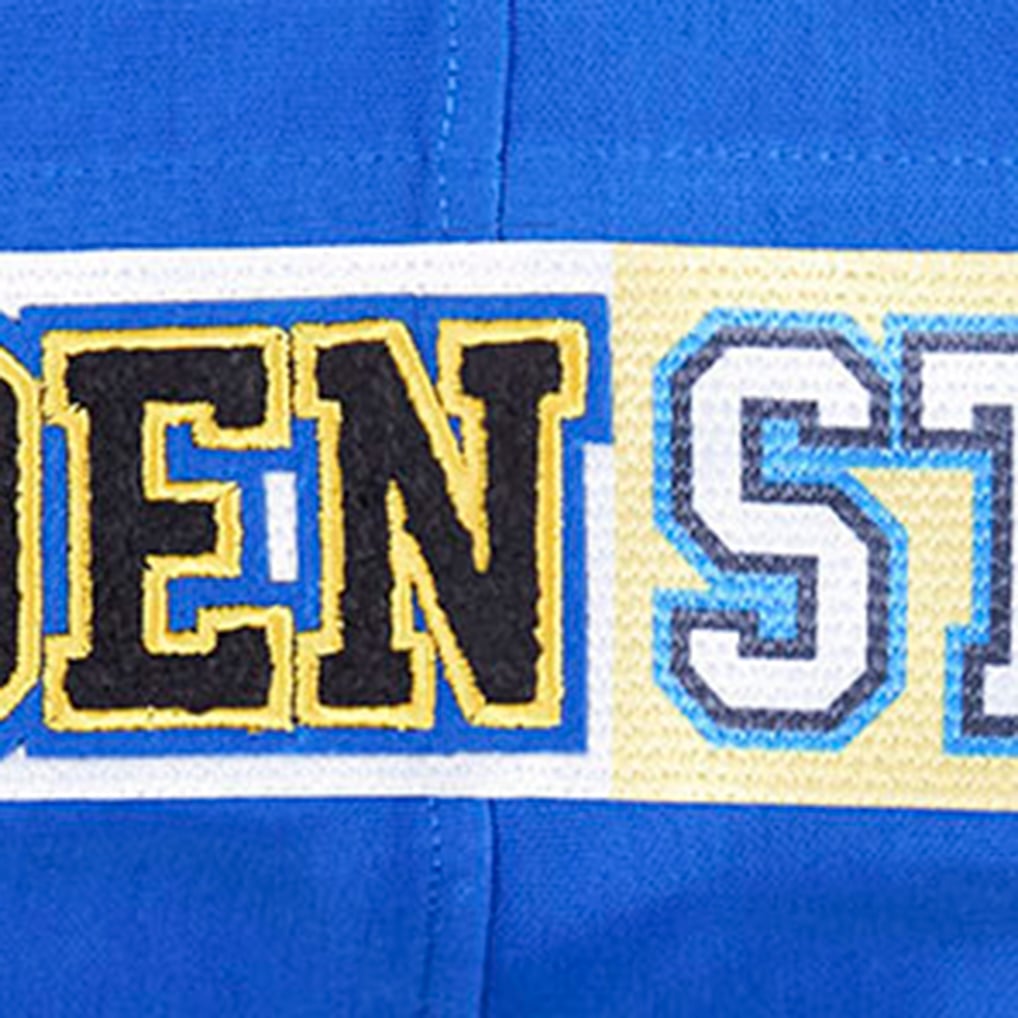 Golden State Warriors Pro Standard Split Logo Pullover Hoodie - Royal