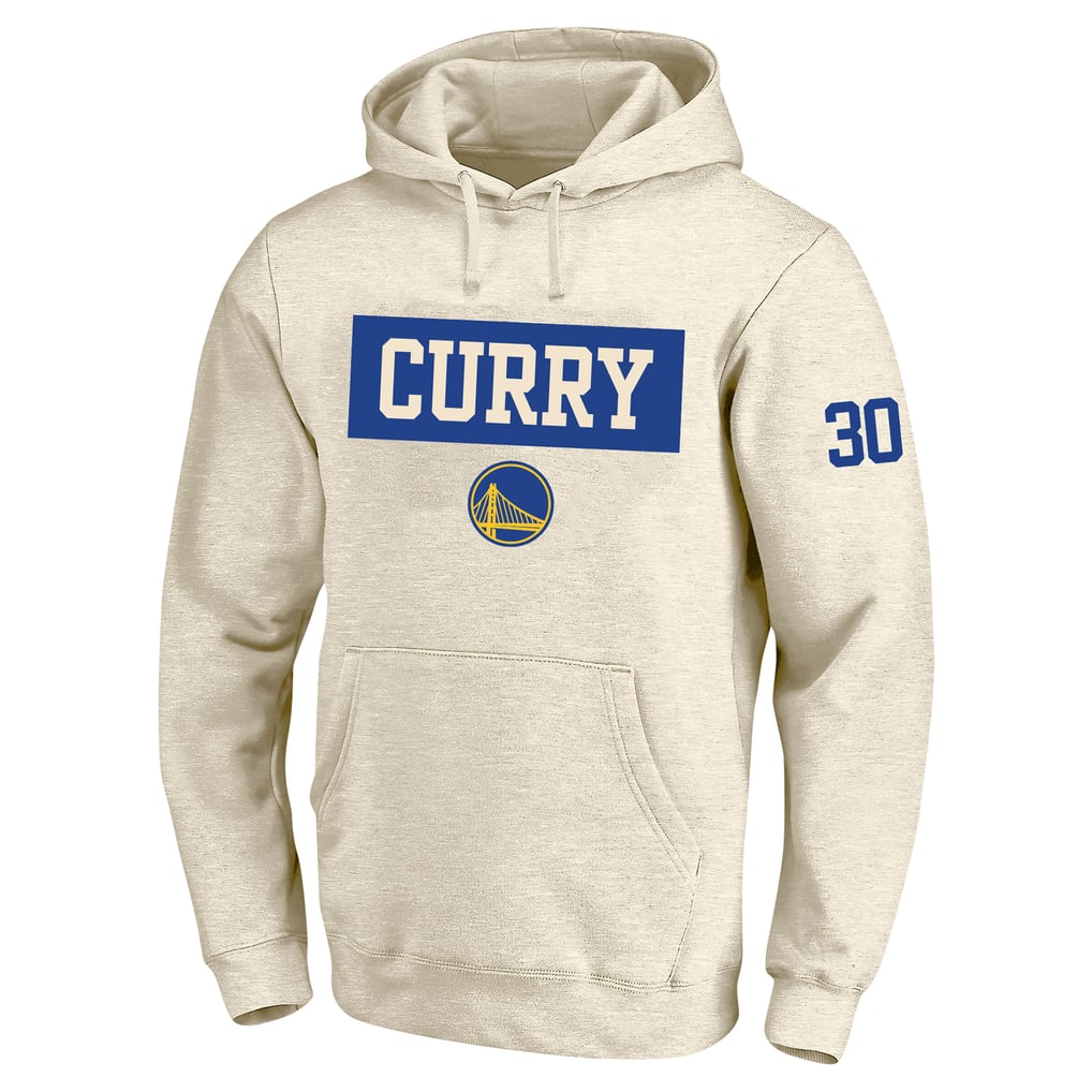Stephen Curry Golden State Warriors Profile Big & Tall Player Double Face Tri-Blend Pullover Hoodie - Cream