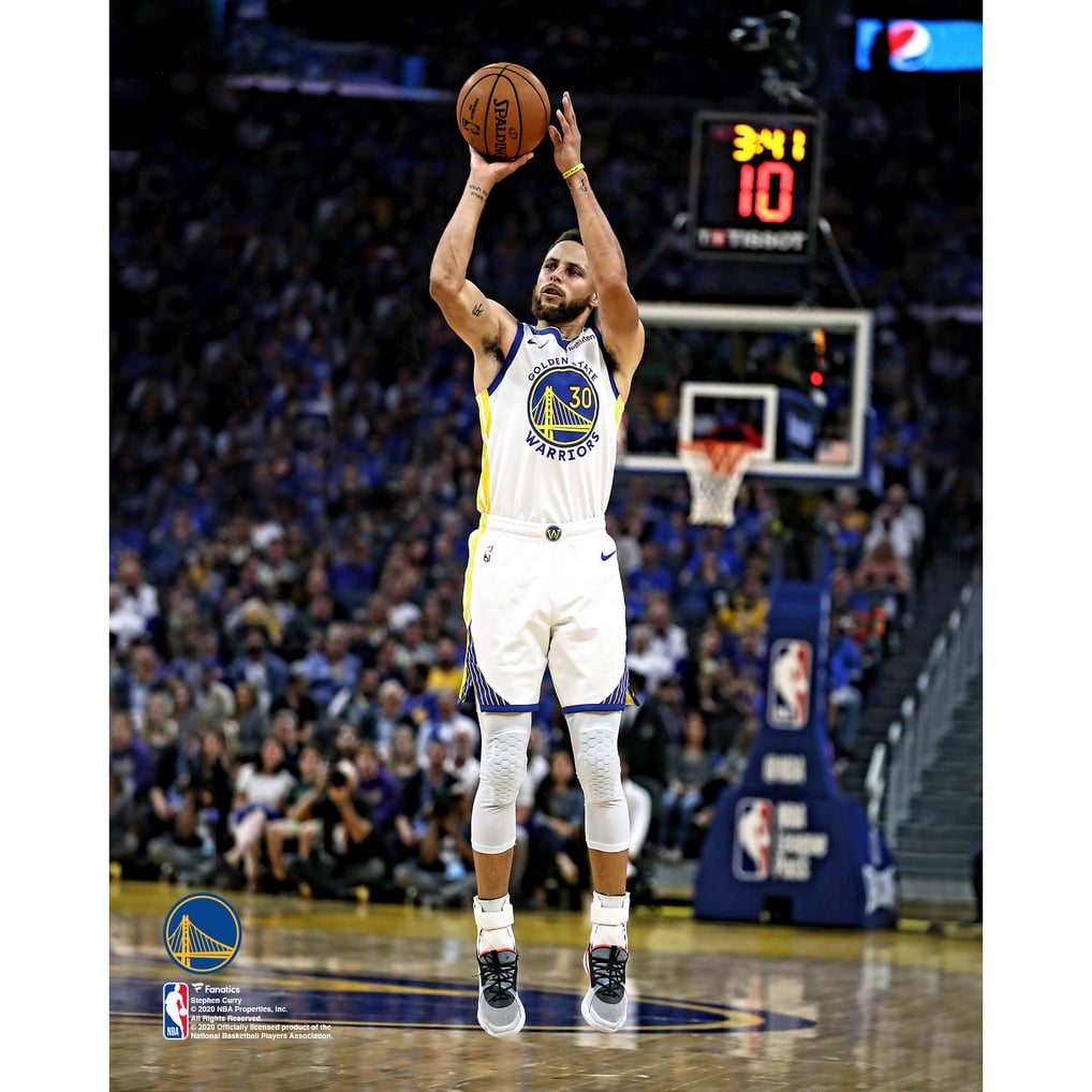 Stephen Curry Golden State Warriors Fanatics Authentic Unsigned 3-Point Shot Photograph
