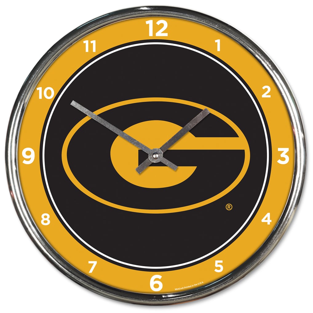 Grambling Tigers WinCraft 12.75" Chrome Wall Clock