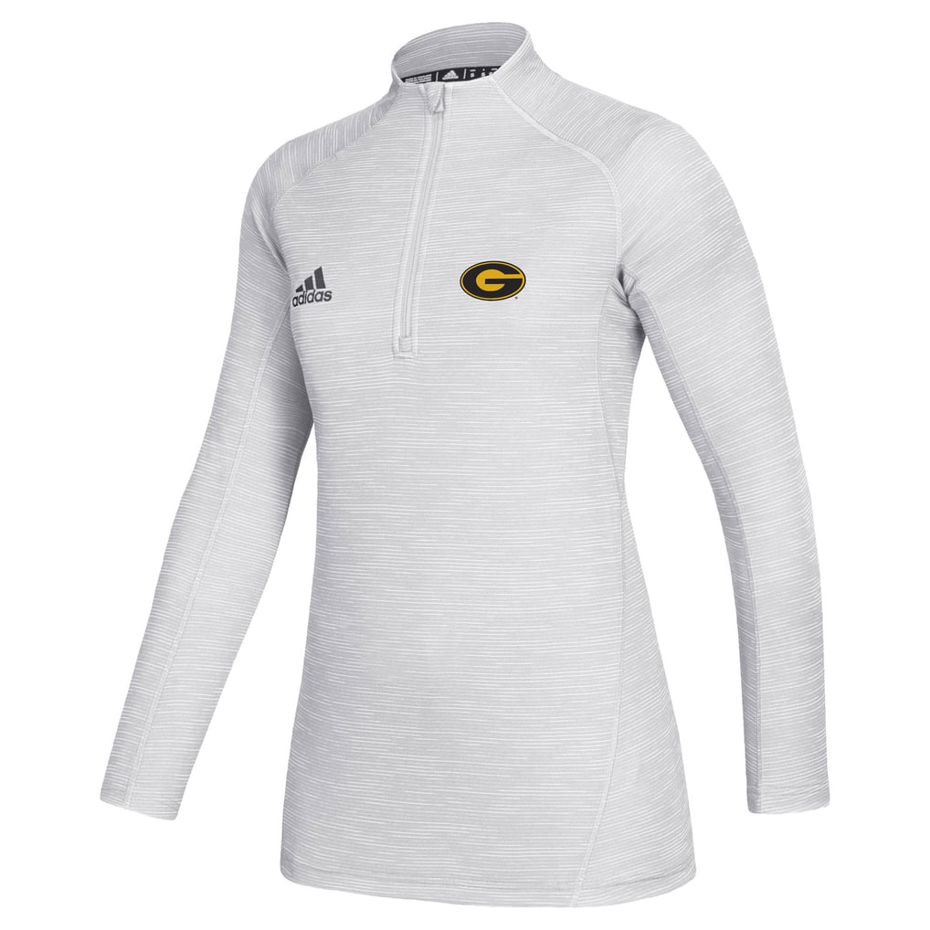  Grambling Tigers adidas Women's Game Mode Performance Quarter-Zip Pullover Top - White