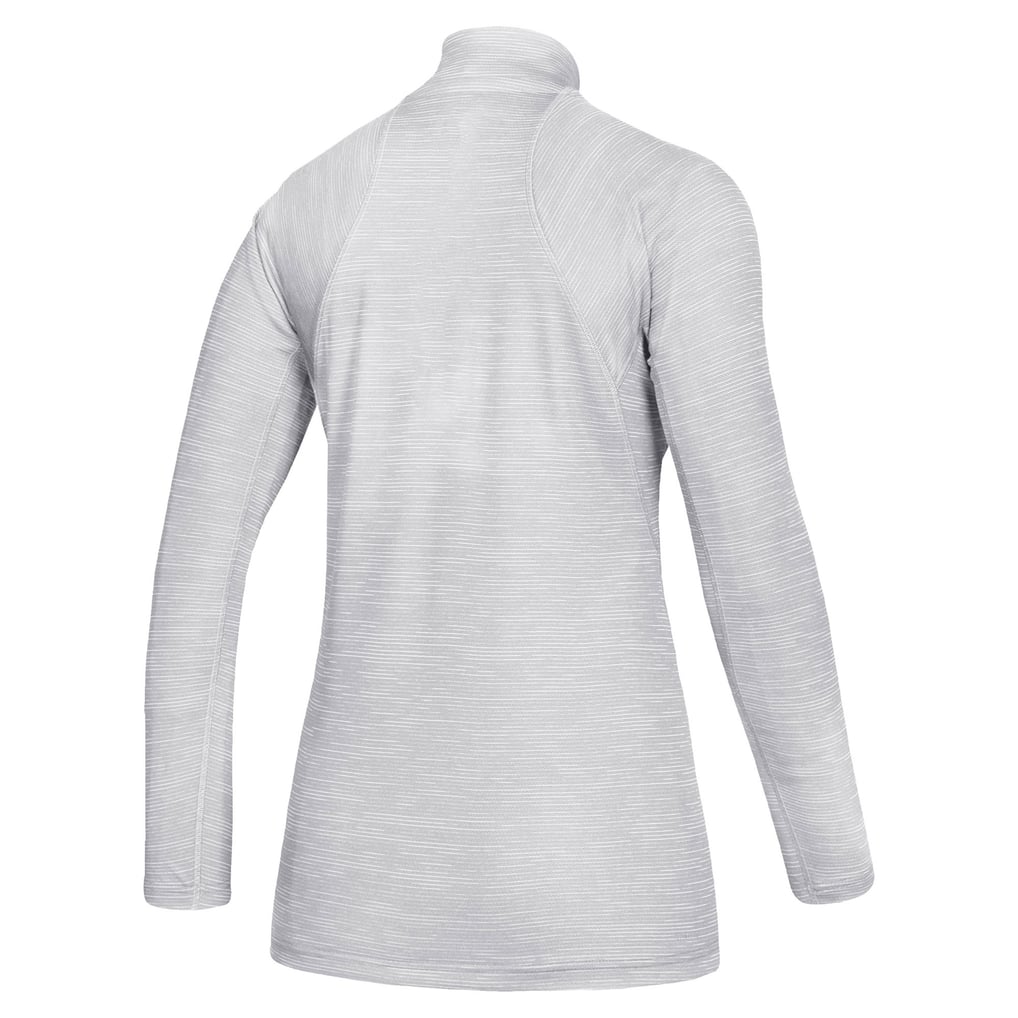  Grambling Tigers adidas Women's Game Mode Performance Quarter-Zip Pullover Top - White