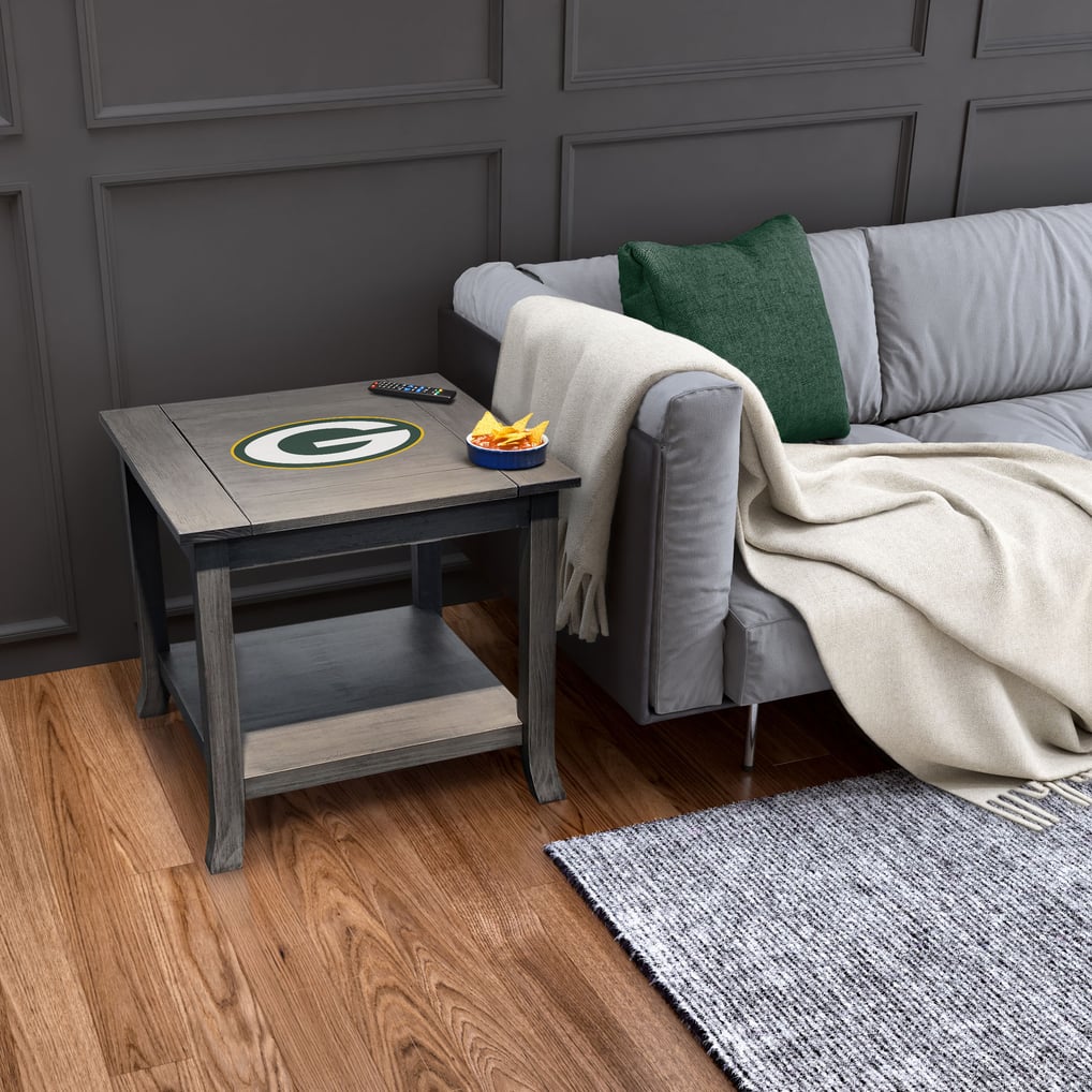 Green Bay Packers Imperial Game Day Side Table
